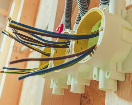Electric Outlets Installation Inside House