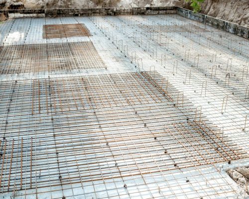 Reinforced concrete slab